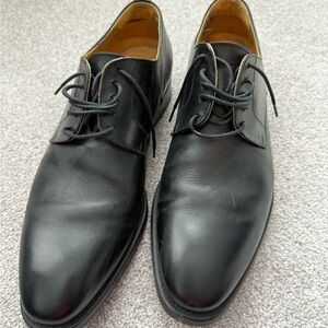 Classic Black Leather Men's Dress Shoes